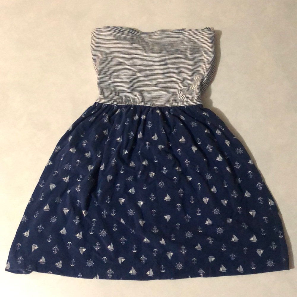 Strapless Mini Dress